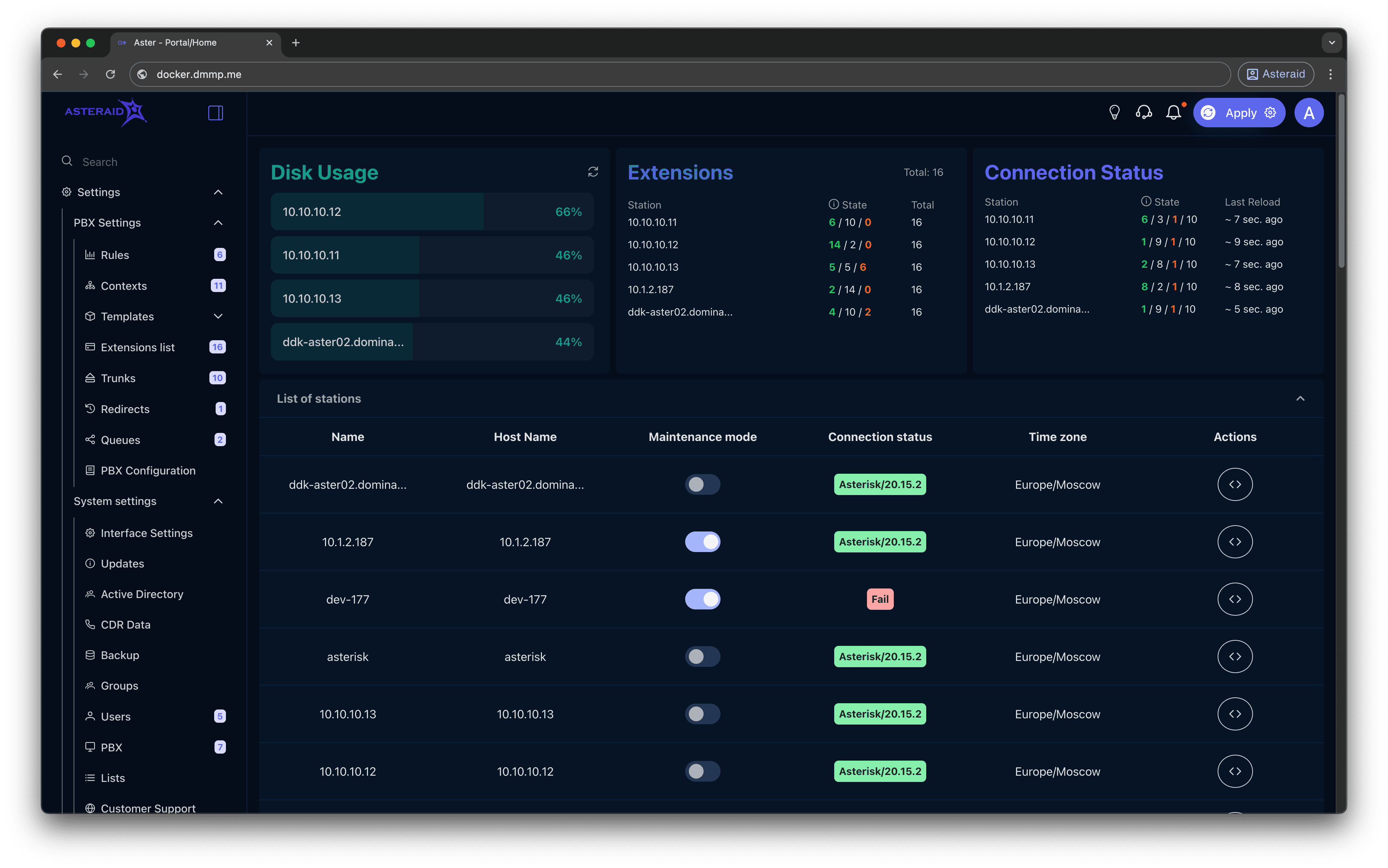 ADMIN DASHBOARD